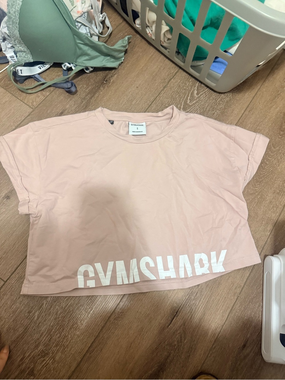 Gymshark Light Pink Crewneck Tee